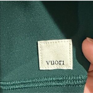 Vuori Dark Teal Performance Top